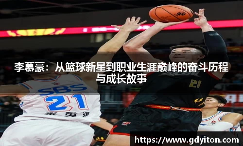 李慕豪：从篮球新星到职业生涯巅峰的奋斗历程与成长故事